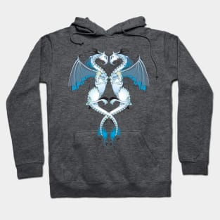 Azure Love Dragons Hoodie